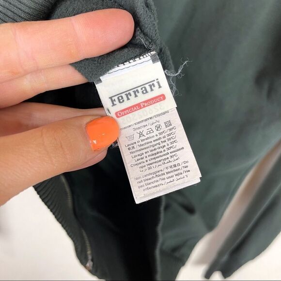 Ferrari Logo Official Product Zip Jacket - Picture 7 of 8
